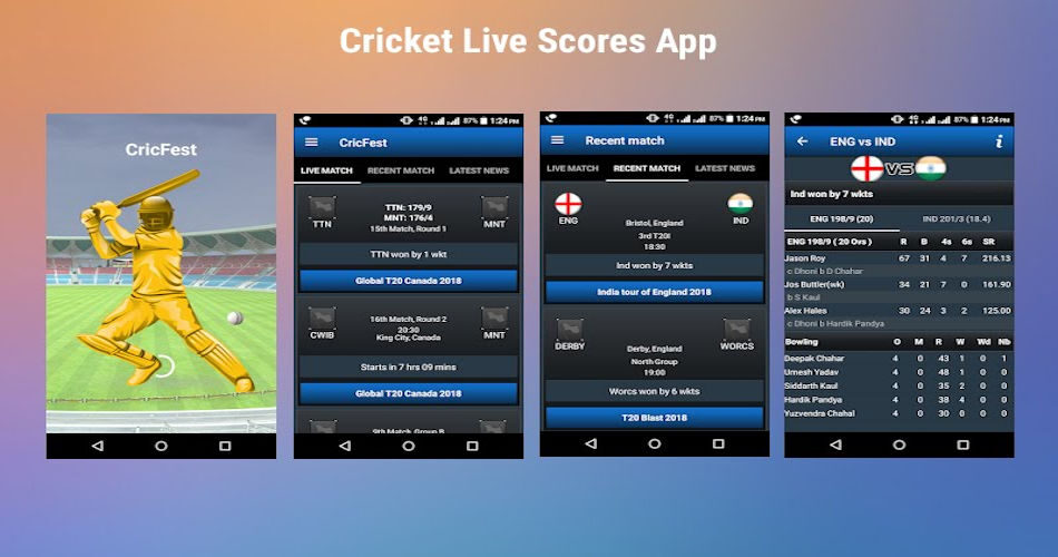 live cricket score software