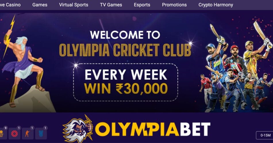 Welcome to Olympiabet sportsbook in India